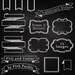Chalkboard Frames and Banners Clipart Clip Art, Chalkboard Clipart Clip Art Vectors - Commercial and Personal Use