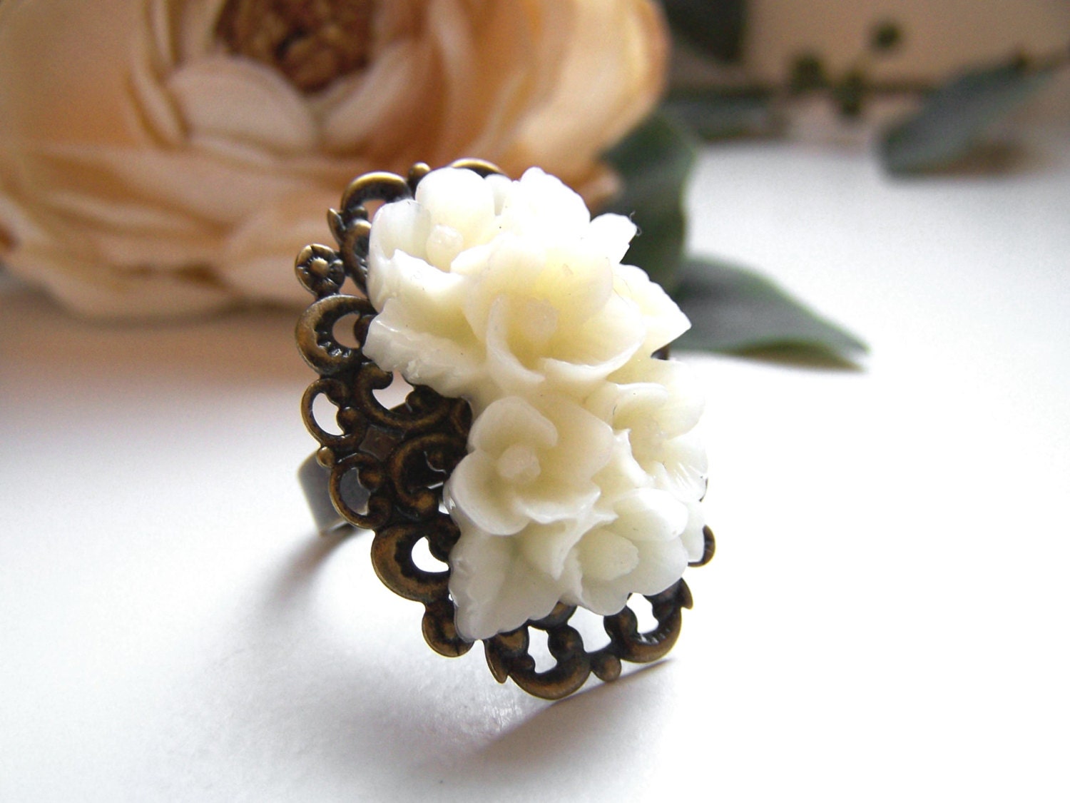 Ivory Nadia Ring