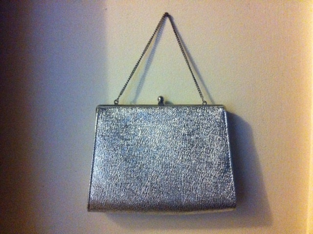 Shine On vintage clutch
