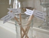Drink Stirrers eat, drink & be married