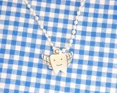 Lost Tooth, Tooth Fairy Gift, Tooth Charm Necklace for Boys