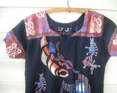Vintage Batik summer Dress