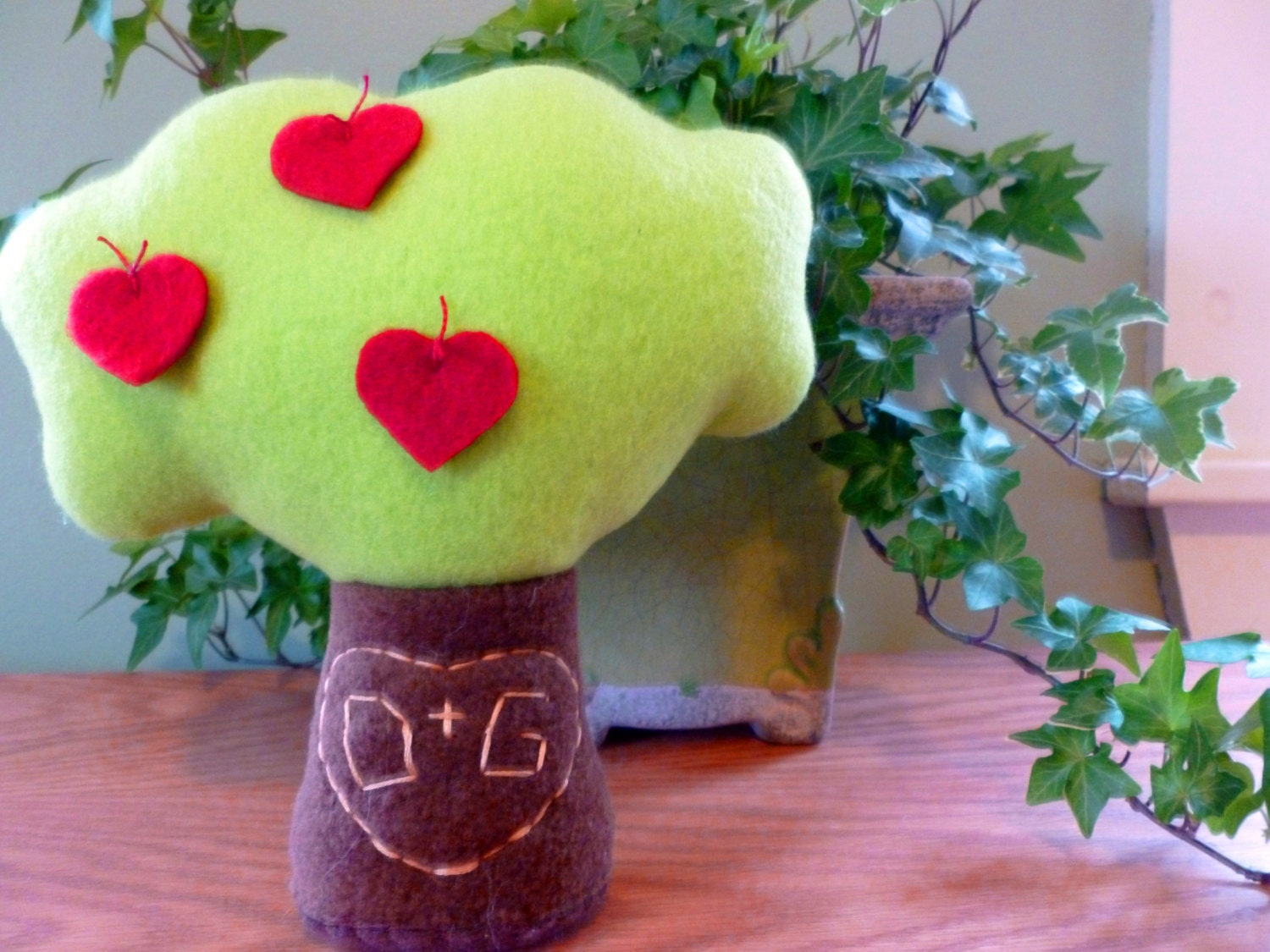 Dual Season Plush Tree Home Decor Mini - Choose your own accessories