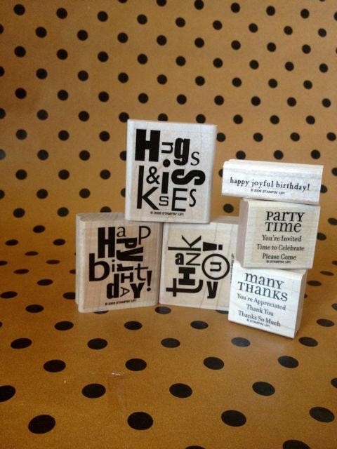 Stampin Up Stamp Grab Bag 4