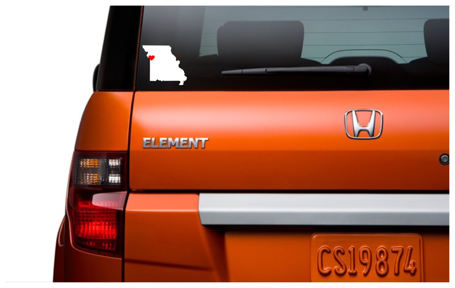 Vinyl Decal MISSOURI State vinyl sticker car decal custom home city love