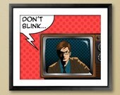 Doctor Who Pop Art Poster - 8x10 - Don't Blink