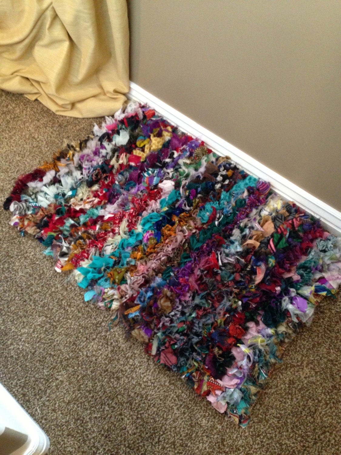 Rag Rug Photo Prop/Home Decor