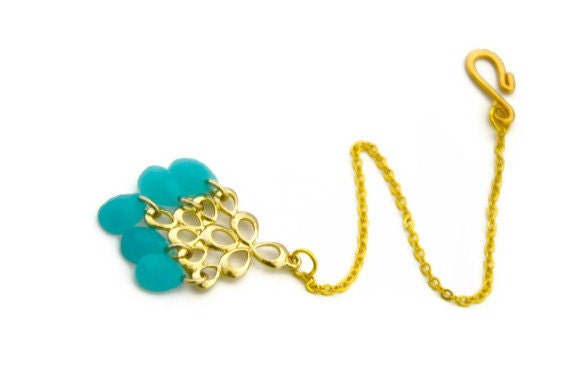 Teal Blue Maang tikka ethnic jewelry bollywood party