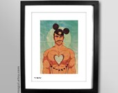 Animation  - 8x11 Print / Sexy Disney Mouse Ears