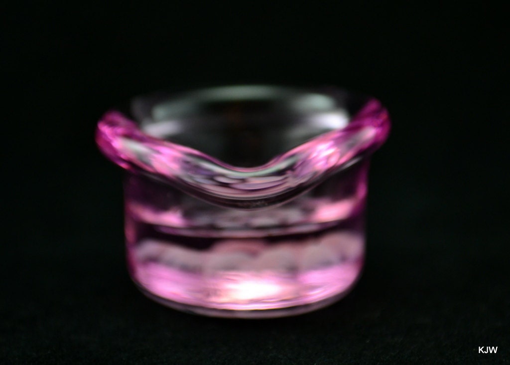 PINK fume Glass Dish