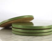Refined. Natural. SAGE. Concrete. Coaster.