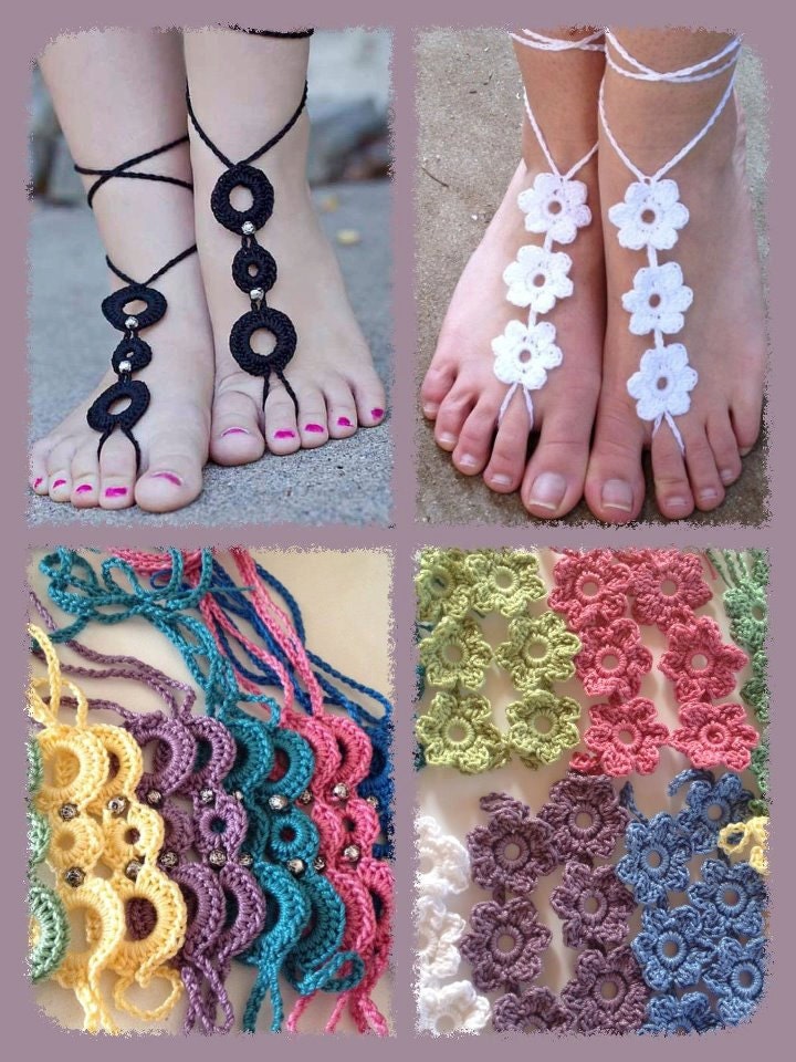 Barefoot Sandals- READY to Ship Sale