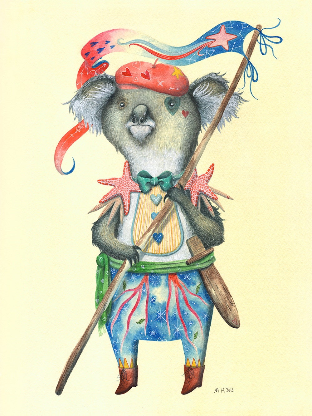 Koala Soldier by Maryanna Hoggatt