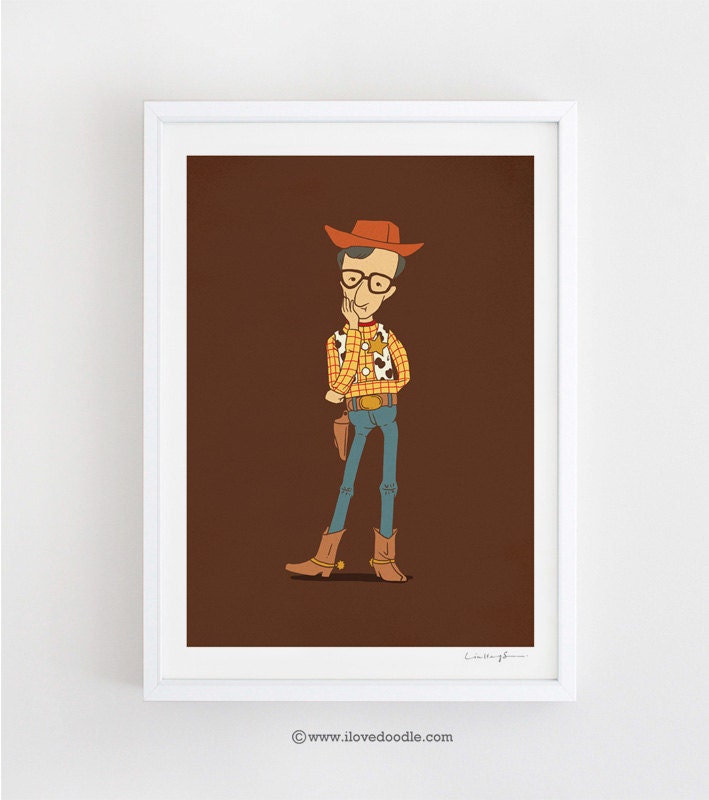 Woody Allen - Print