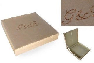 Silk Invitation Box
