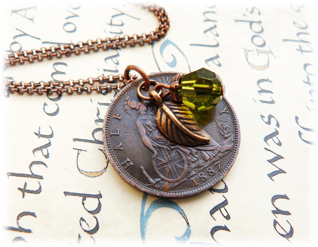 1887 - Vintage Coin Necklace