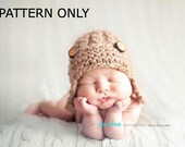 KNIT PATTERN PDF- Knit cable aviator
