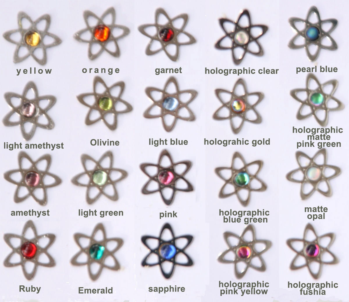 3 Stone Science Symbol necklace