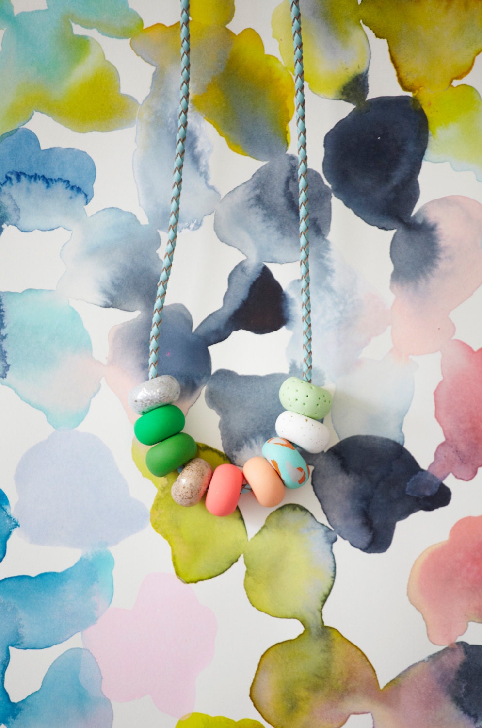 Mitzi handmade bead necklace