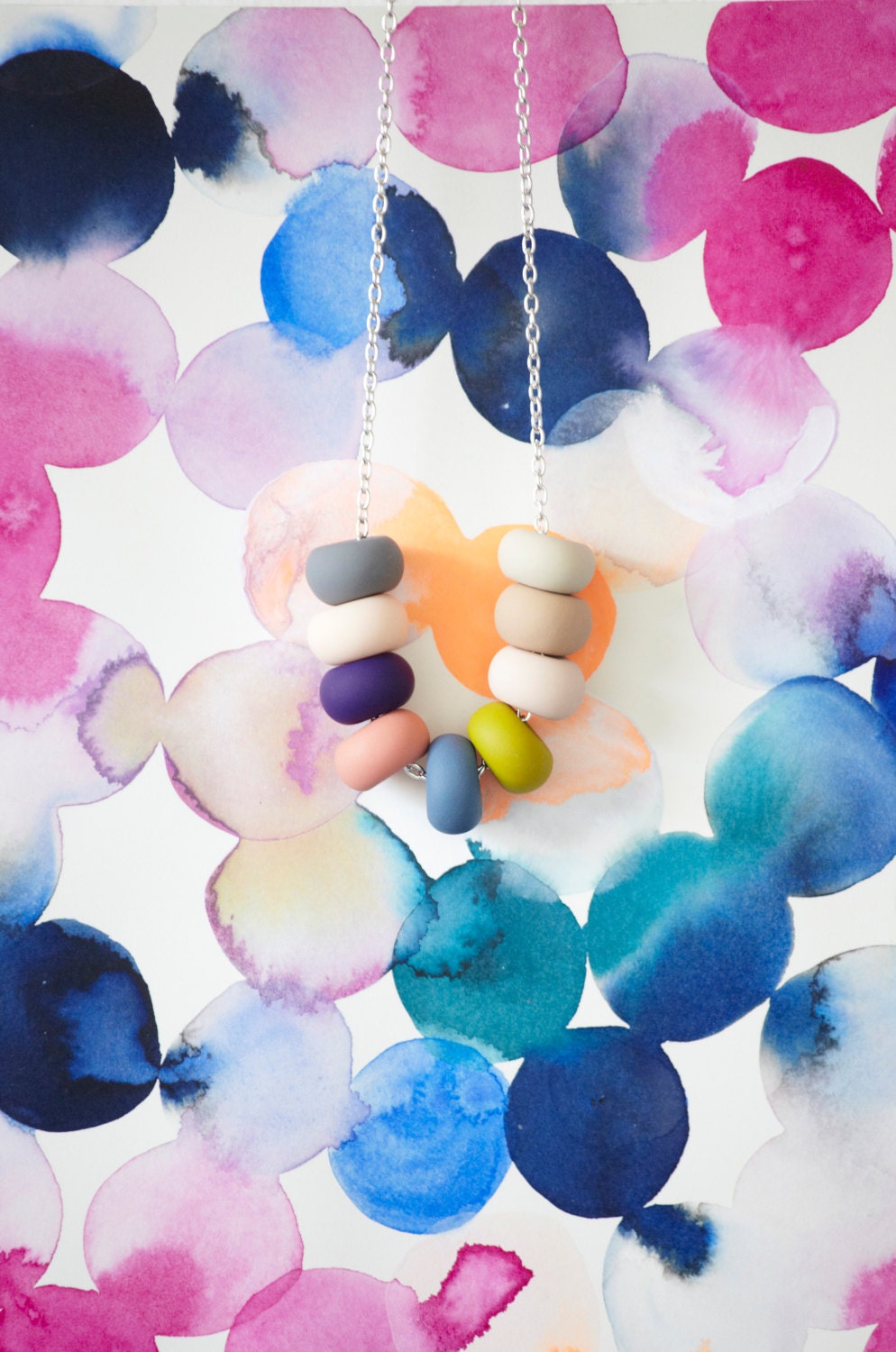 camille handmade bead necklace