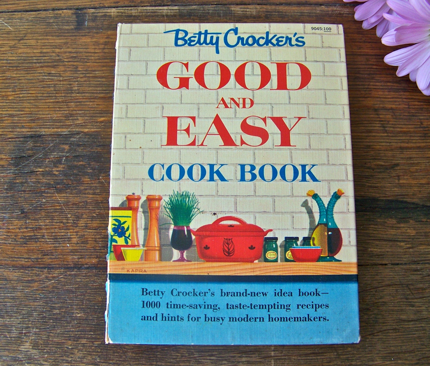 Vintage Betty Crockers Good and Easy Cookbook First Edition 1954