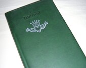 Writing Journal Lined Celtic Claddagh Printed Leather Like Handcrafted Diary Notebook 5 1/8" x 8 1/4"