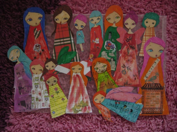 reserved listing for 20 paperdolls