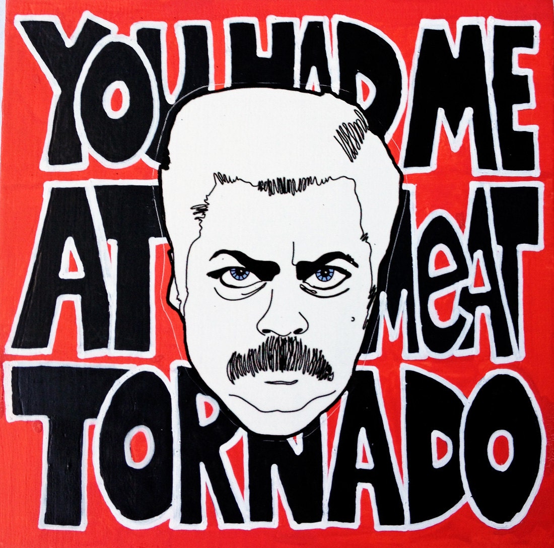 Ron Swanson - Meat Tornado - Miniature Painting - Parks and Rec
