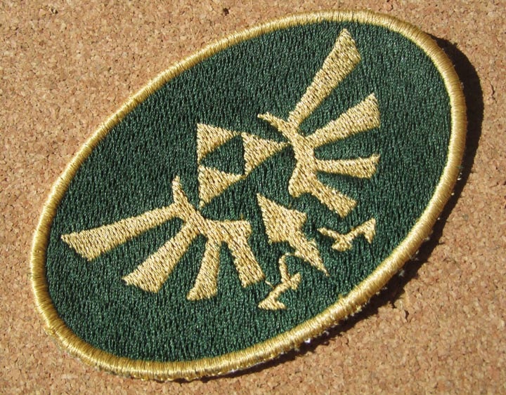 Legend of Zelda Link's emblem Sew on patch