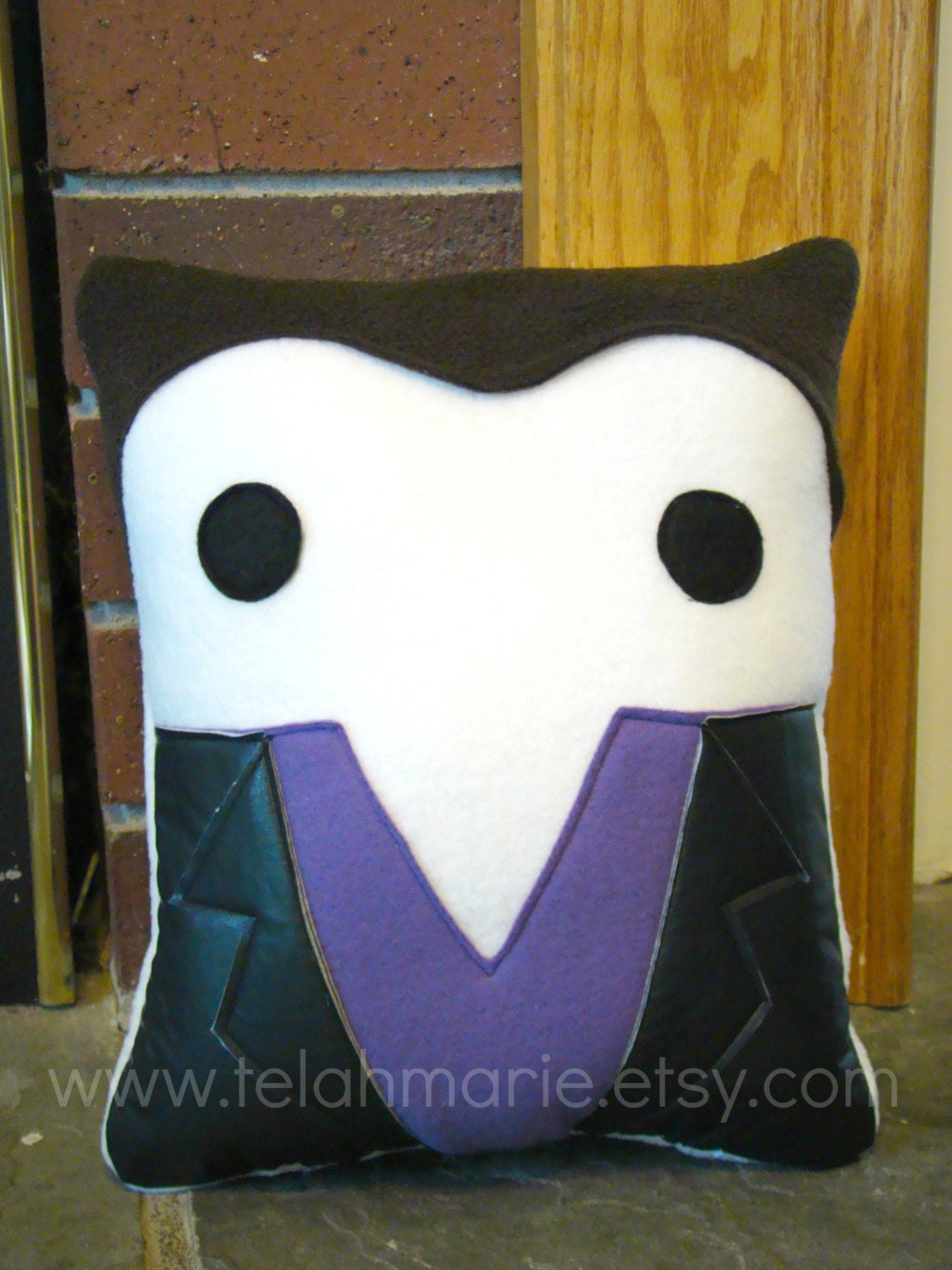 Doctor Who inspired plush pillow, Christopher Eccleston, 9th Dr decorative pillow