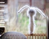 Tender long crochet rabbit