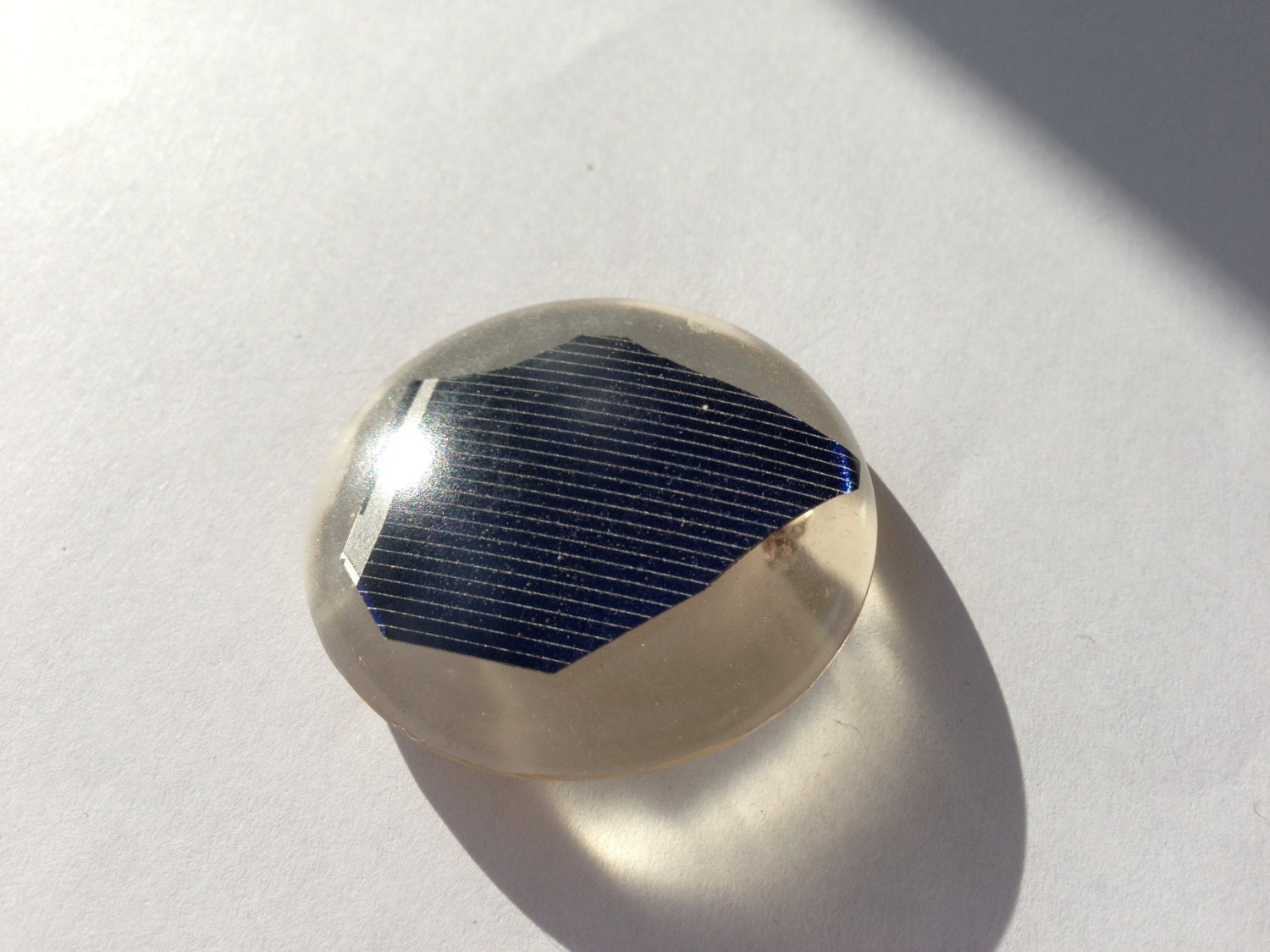 Solar Brooch - Earthday Sale
