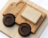 Truck Puzzle, Wood Puzzle for Toddlers, Eco Friendly and Educational