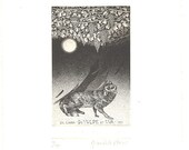 Wine, Women, and - Oh, You Know. Letterpress Bookplates, Ex Libris, limited editions plus Three Books on Bookplates