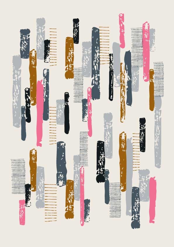 Line Print No1, limited edition giclee print