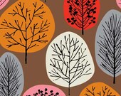 Lollipop Trees Red, limited edition giclee print