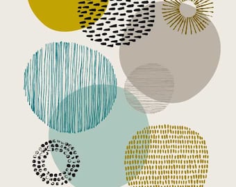 Sort of Circles, Open edition giclee print