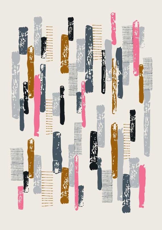 Line Print No1, limited edition giclee print