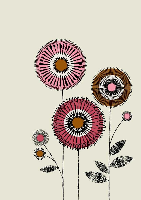 I Love Flowers No2, limited edition giclee print