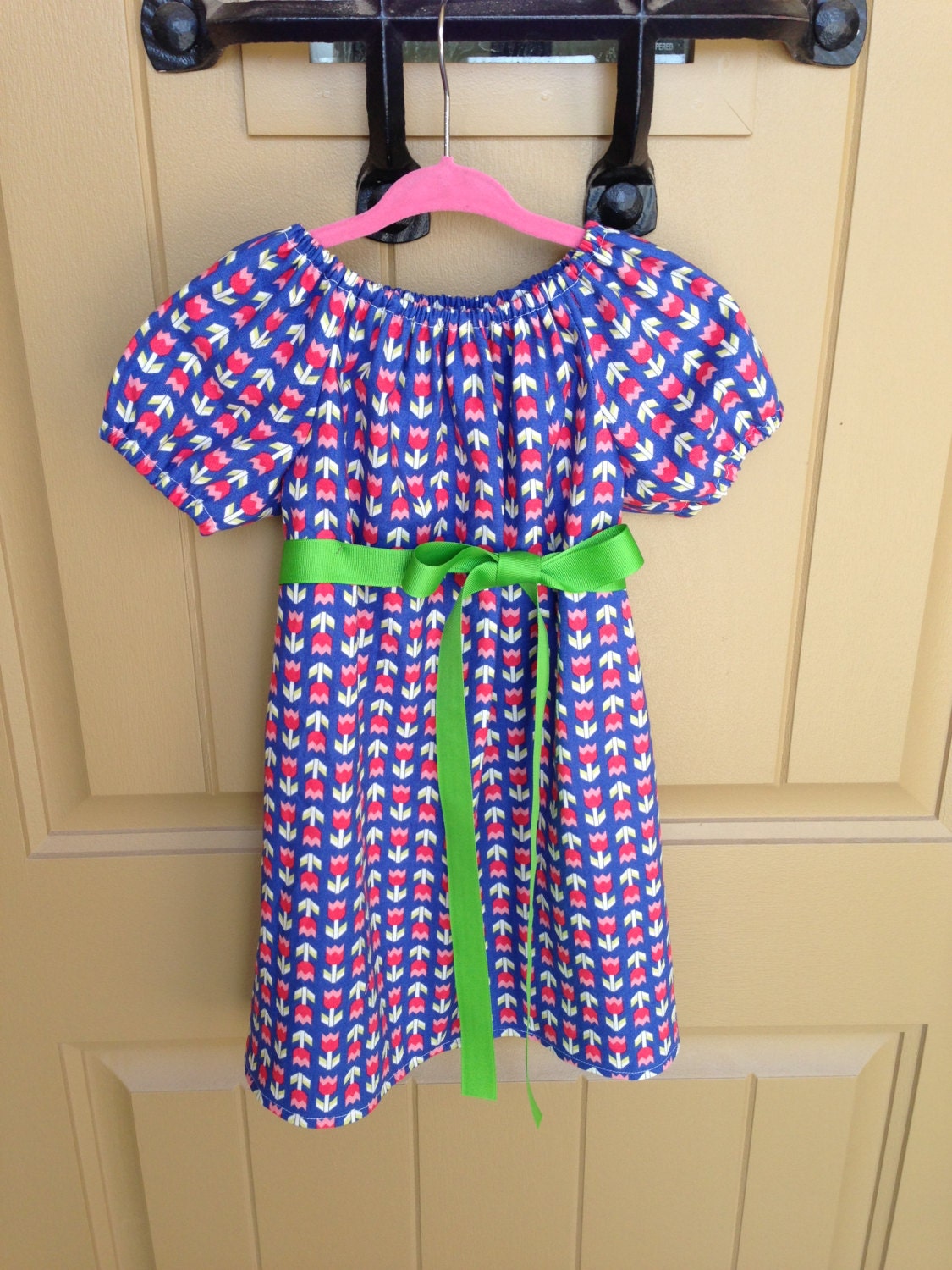 Tulip Peasant Dress