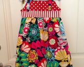 Strappy Stripy Floral Sundress