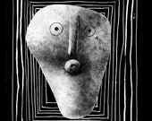 Drawing of a wonder struck man
