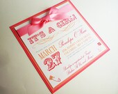 Baby Girl - Custom Square Baby Shower Invitations