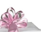 Light Pink Wire Ribbon...1" X 25 yard spool