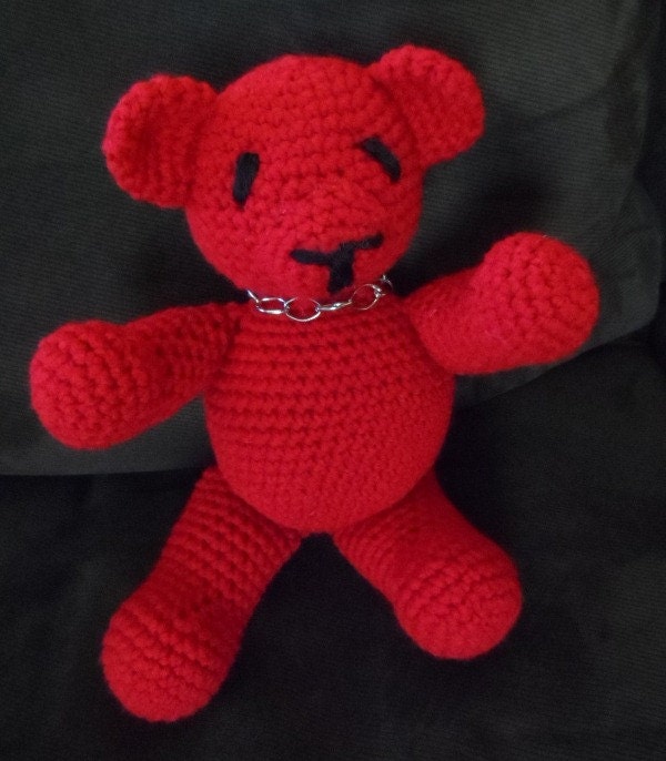 Red Teddybear  READY  TO SHIP
