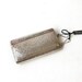 Vintage retro 1970s silver mesh key holder wallet