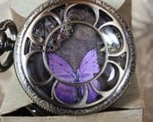 Steampunk Wish Catchers - Pocket Watch Collage - Grimm's Collection Fairy Tales Art