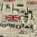 K69 - I love London- Half Yard ( 3 color to choose)