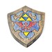 Hylian Shield Toy - Legend of Zelda - Wooden Toy - Handmade Toy - Nintendo Toy