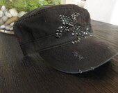 Large Fleur De Lys Cadet Hat